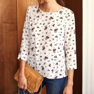 Sezane Silk Alexis Top